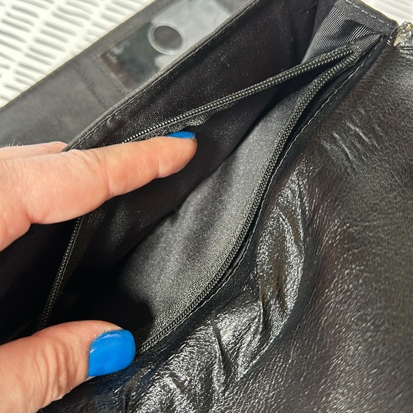 Kathy Van Zealand brown/multicolored 3 fold wallet. 11 slots for c/c & 1 ID slot - Picture 9 of 13